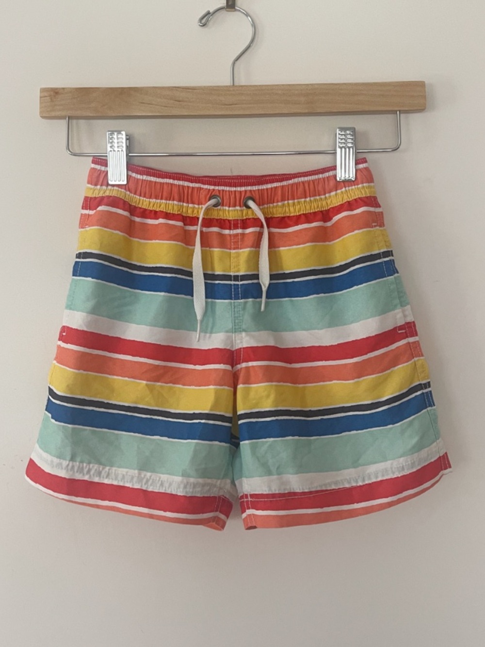 HANNA ANDERSSON VGUC Colorful Striped Swim Trunks